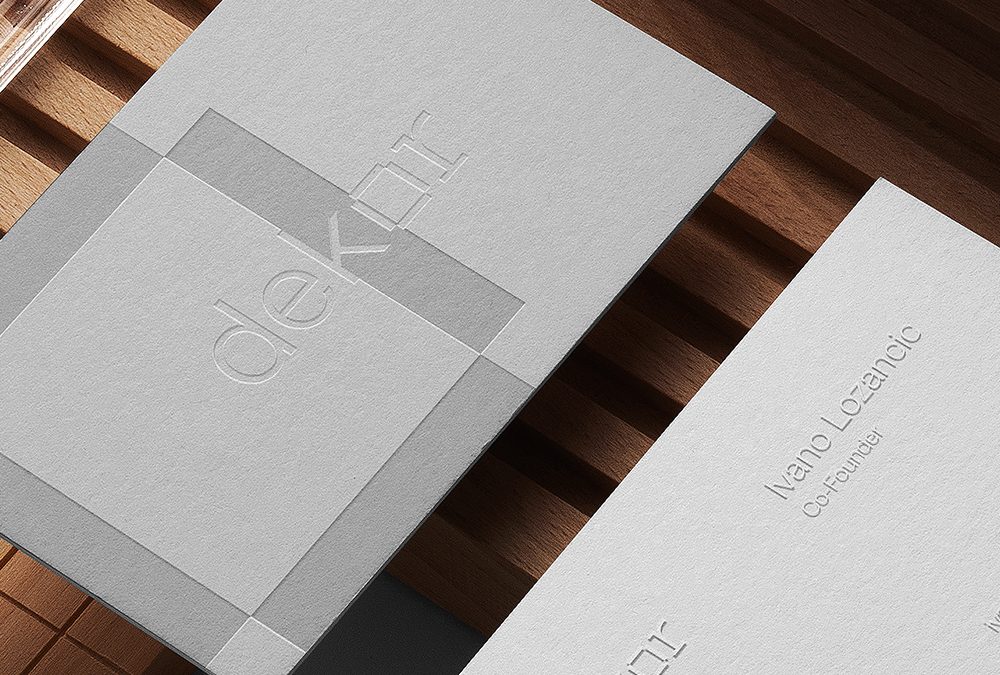 Dekor – Flourishing Architectural Studio With a New Name & Brand Identity Design